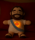 Pelúcia Menino Jesus que Respira e Acalma a Alma